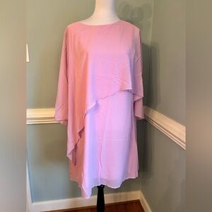 Msglamour Layered Pink Chiffon dress xl